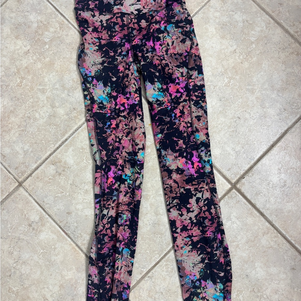 Lululemon Floral Print Leggings